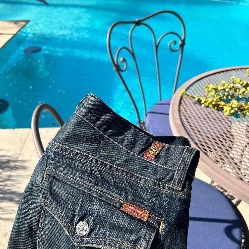 For all mankind - Blue Denim Jeans
Bootcut. Size 32. Made in USA. 100%cotton